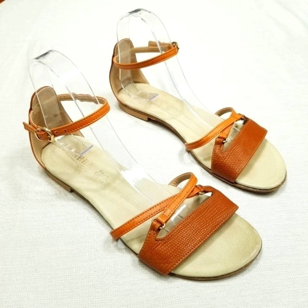 Lavorazione Artigiana Venera By Ragat Sandals Made in Italy size 38 (7) EUC